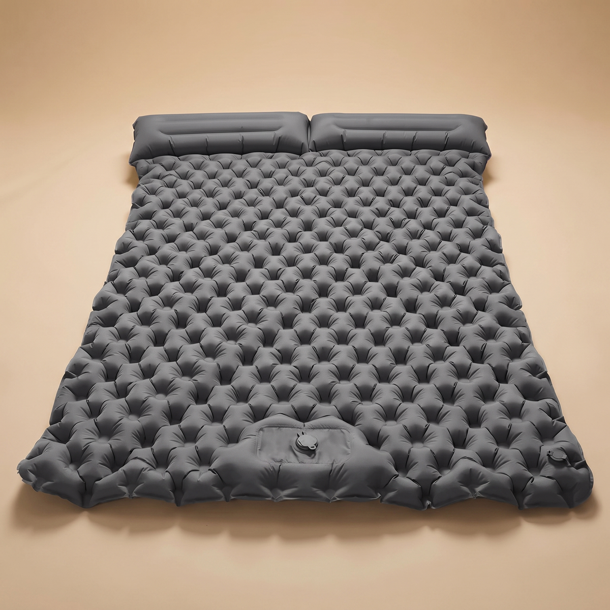 Basecamp Double Air Bed in Grey