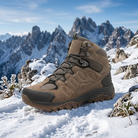 Glacier Winter High-Top Boot on a snowy trail