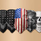 Cooling UV Neck Gaiter worn around the neck while trail running