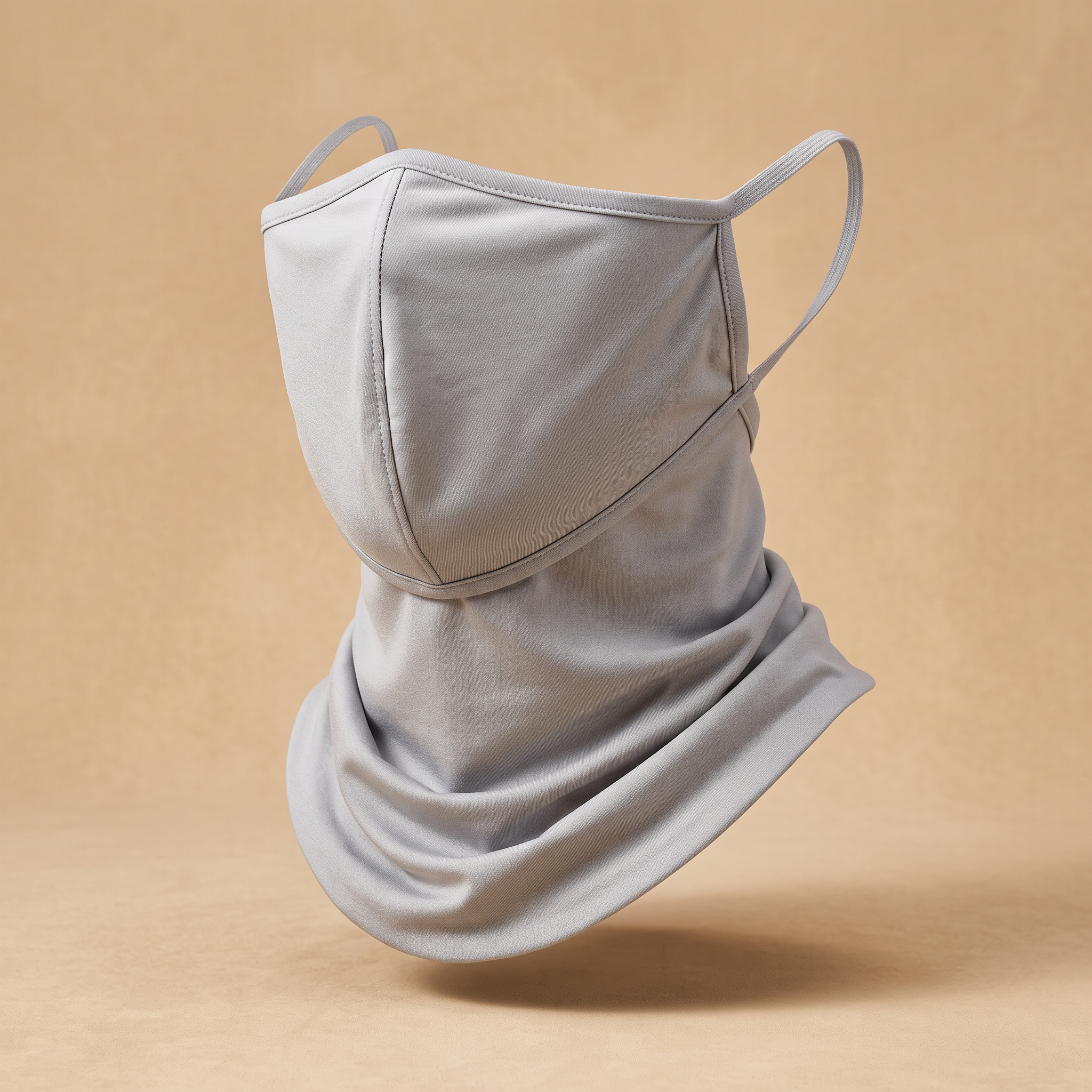 Cooling UV Neck Gaiter in light grey