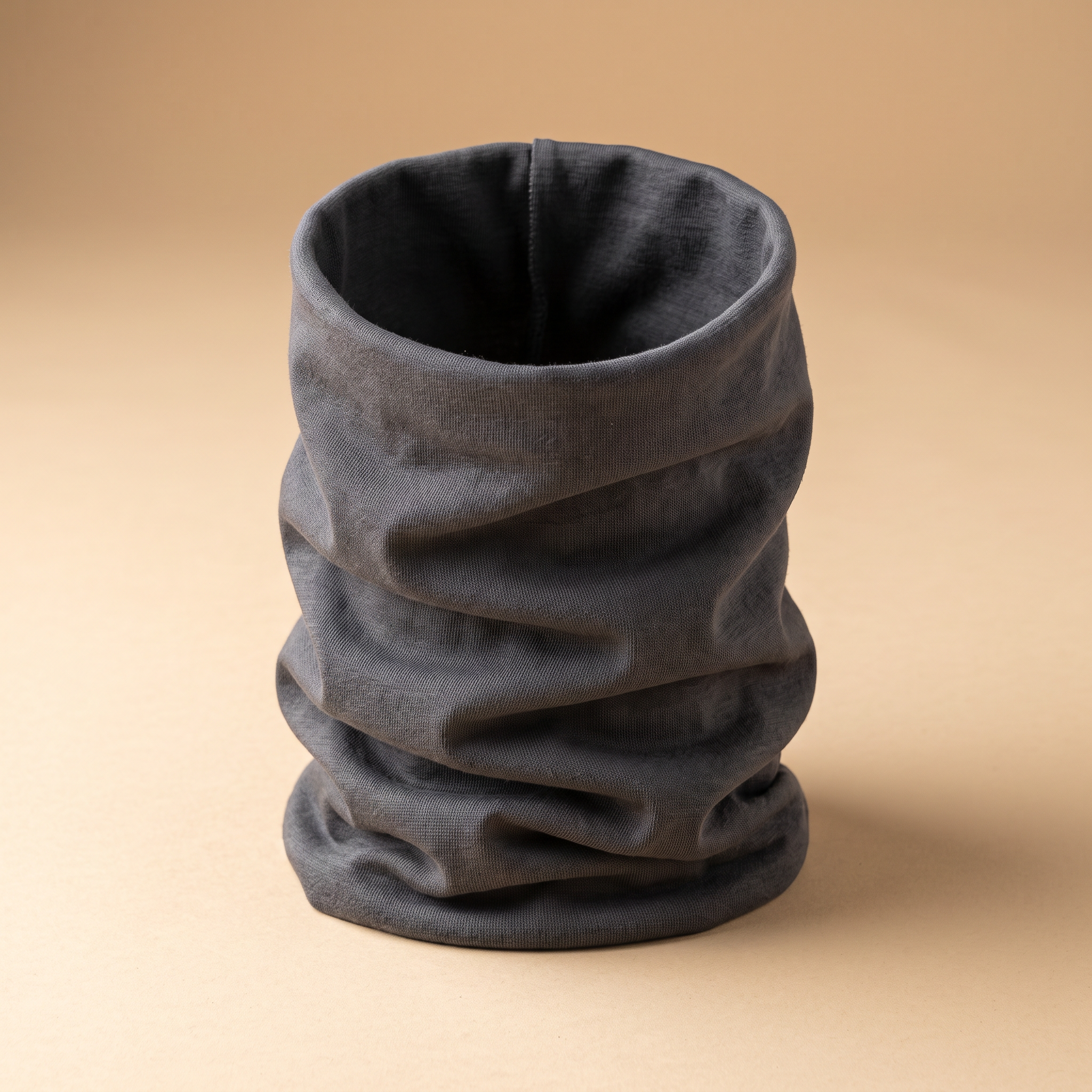 Trail Tube Neck Gaiter in charcoal grey