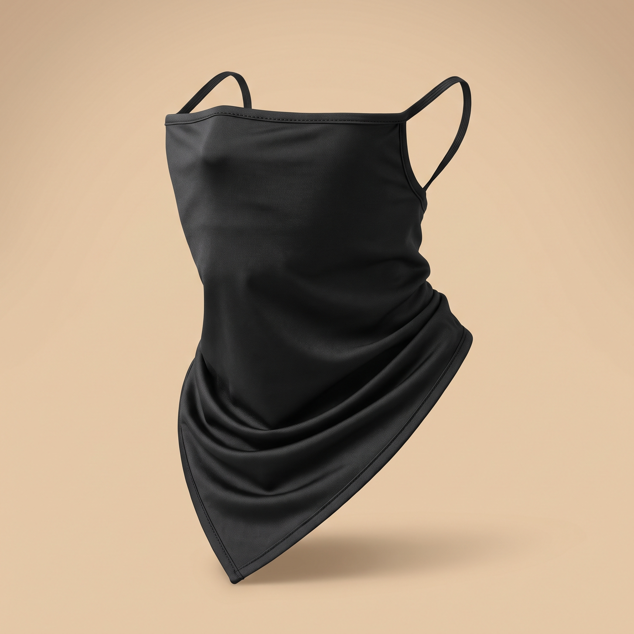Cooling UV Neck Gaiter in black