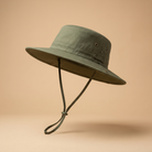 Skyline Wide-Brim Hat in olive