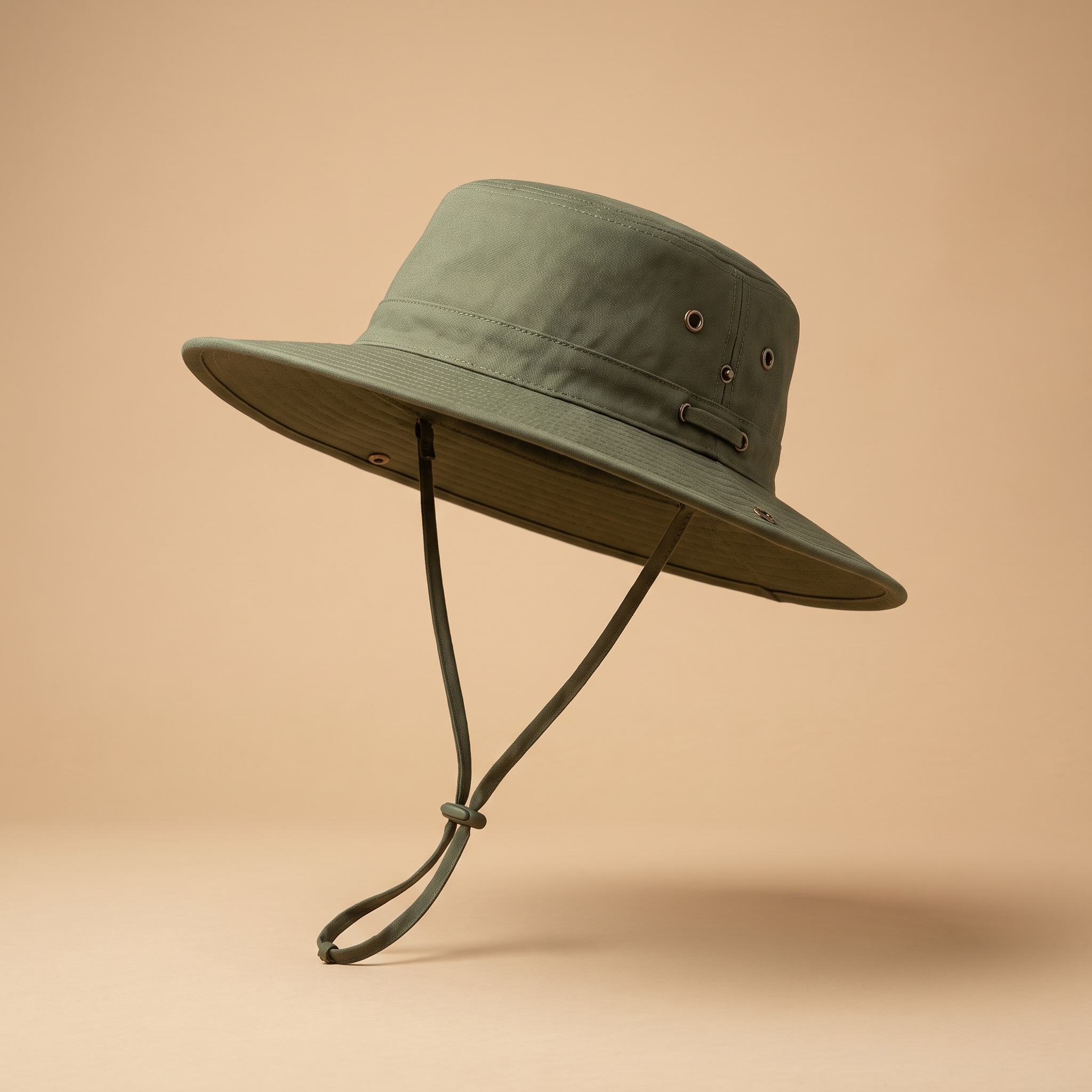 Skyline Wide-Brim Hat in olive