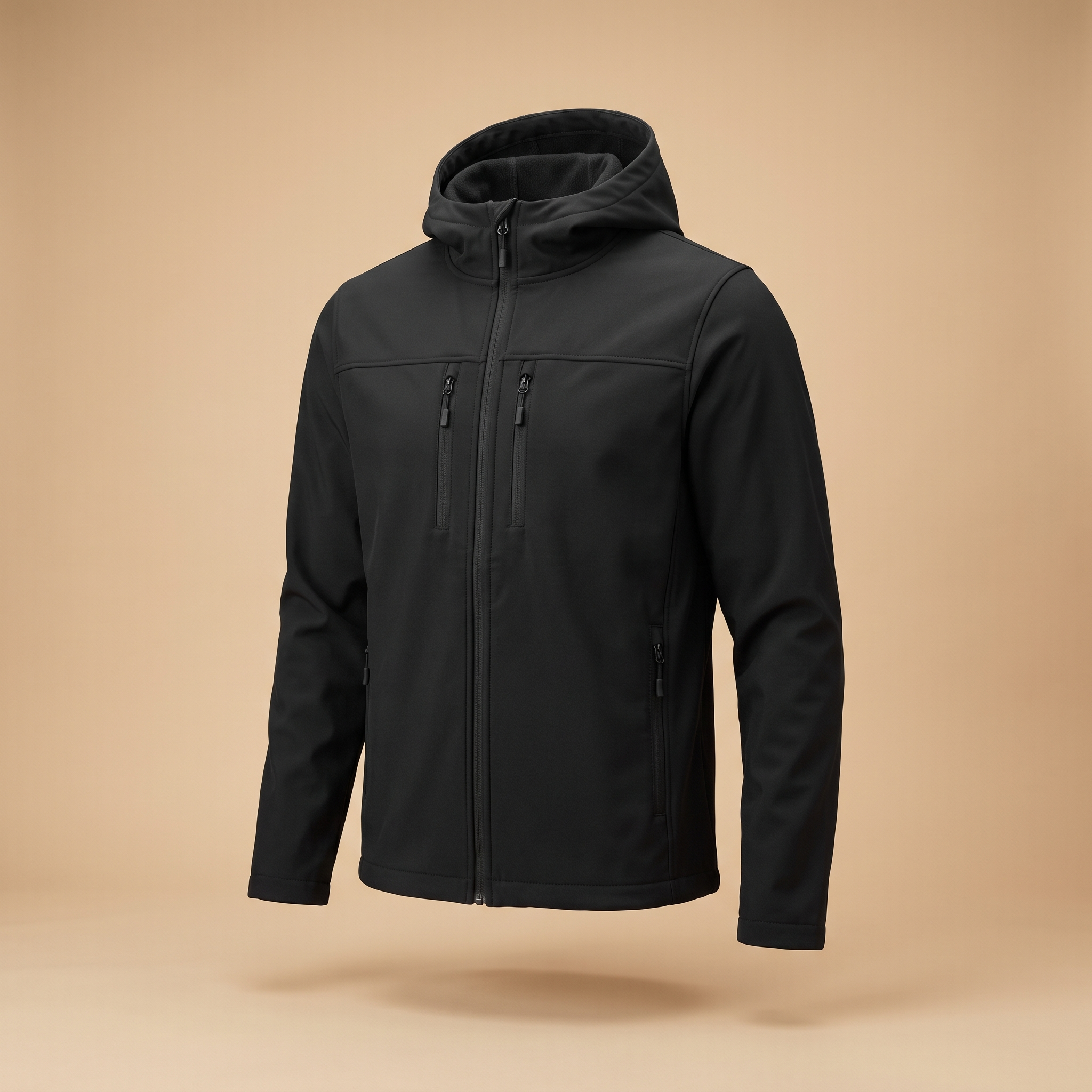 Ridgeline Softshell Fleece Jacket in black