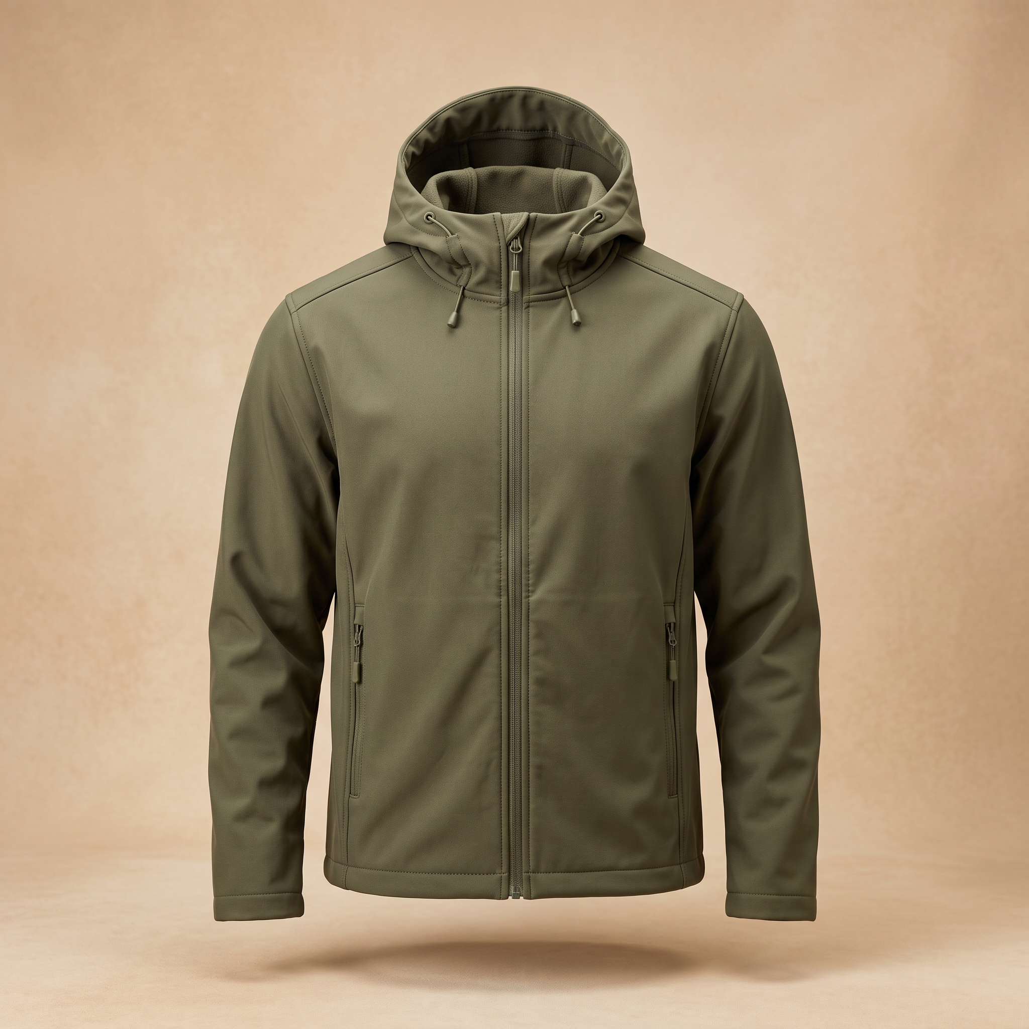Basecamp Hooded Softshell in olive