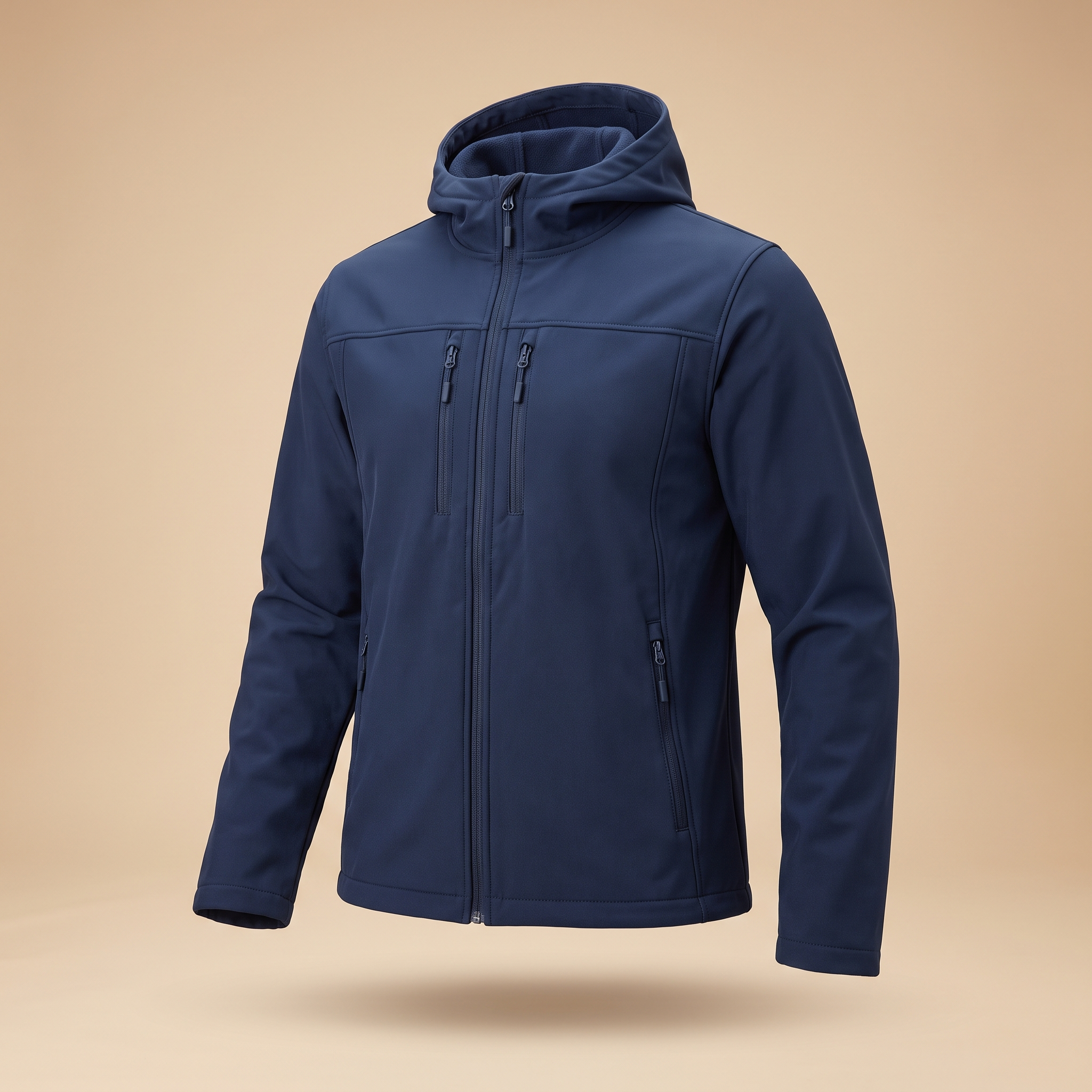Ridgeline Softshell Fleece Jacket in navy