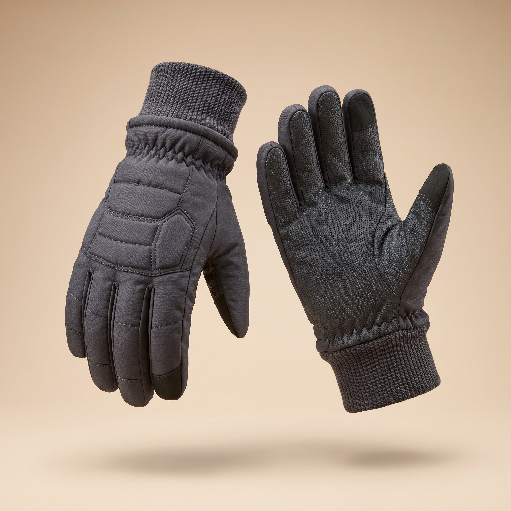 Alpine Waterproof Gloves in grey
