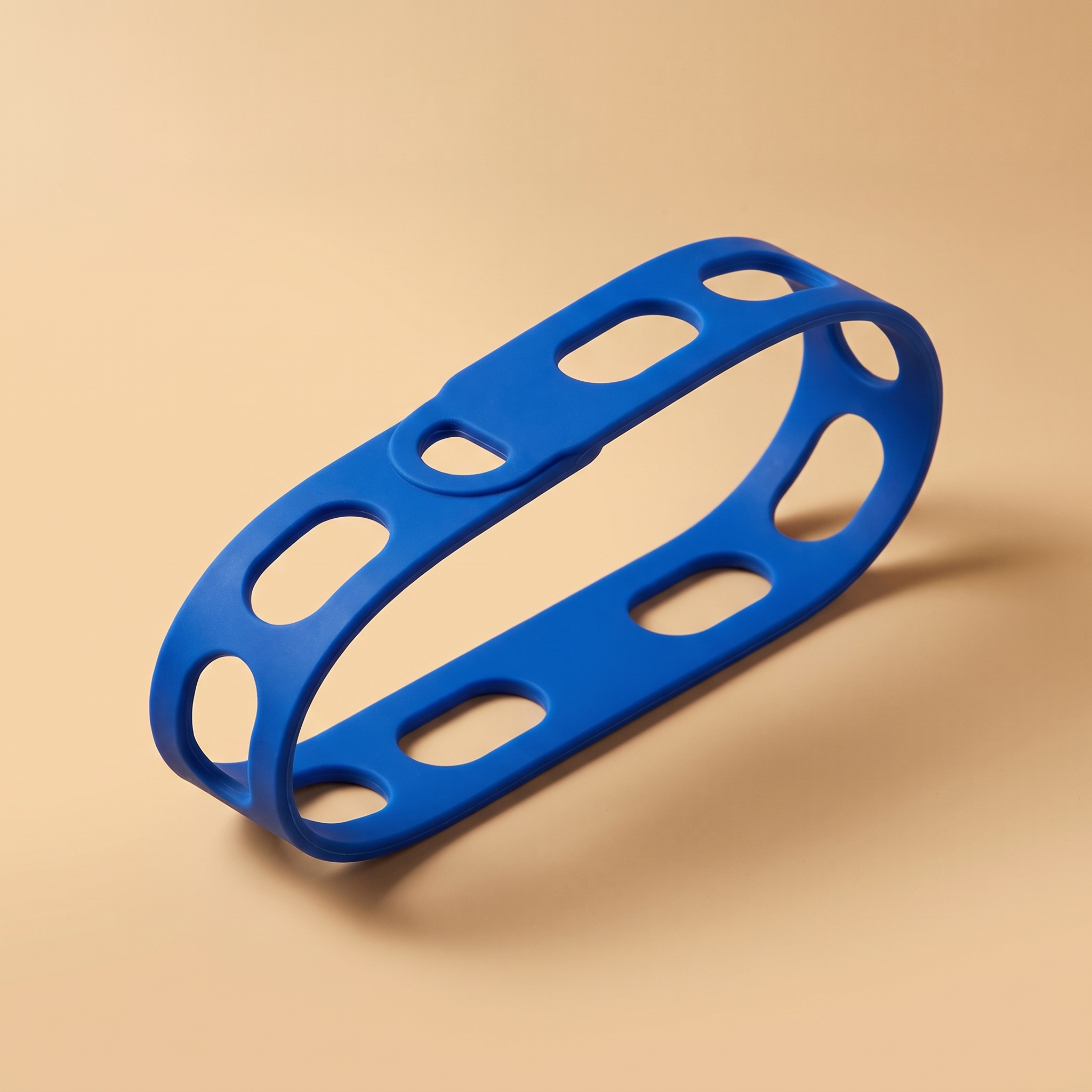 Silicone Cookware Lid Strap in Blue