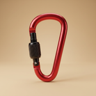 Summit Locking Carabiner in Red