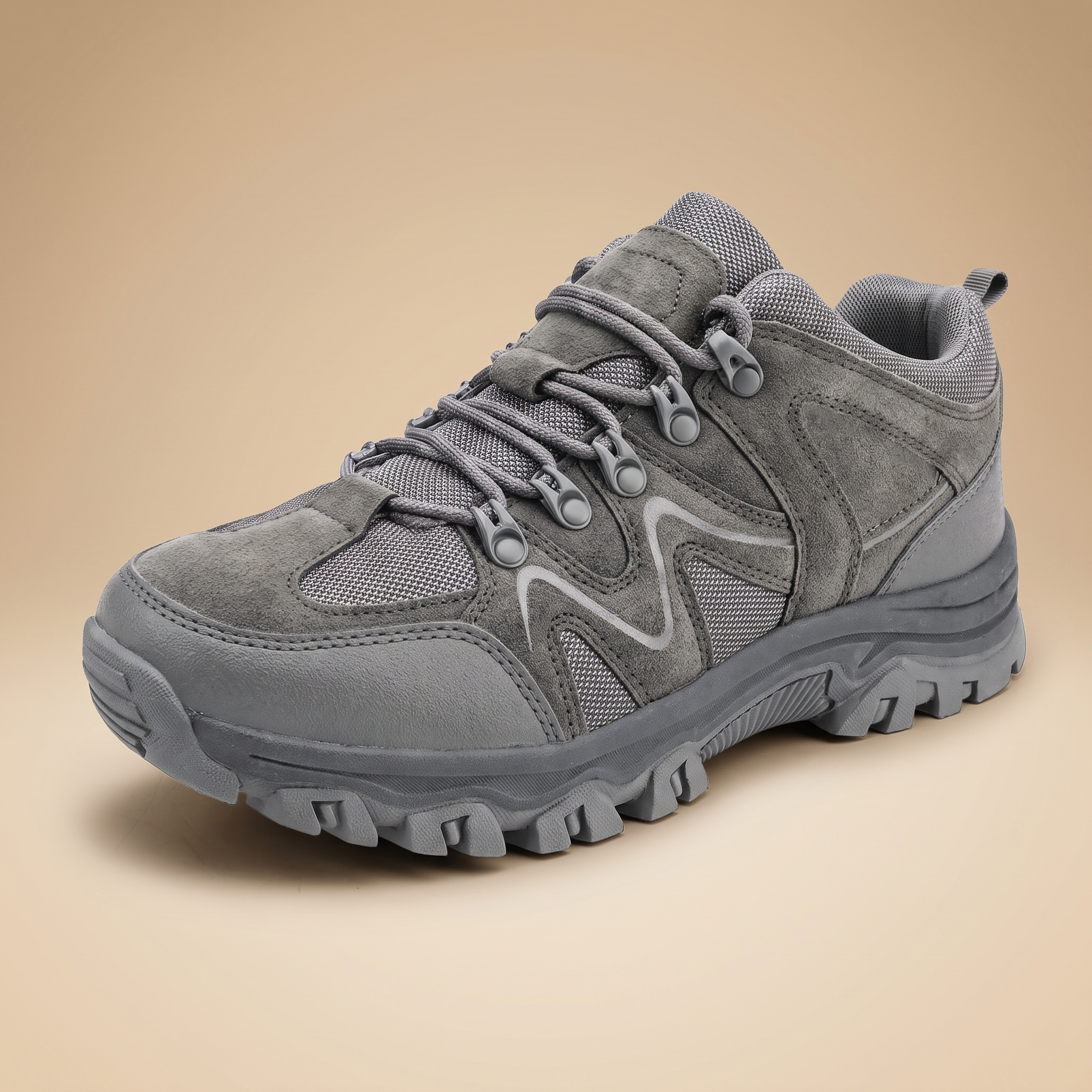 Trailix All-Terrain Hiking Shoes in Grey