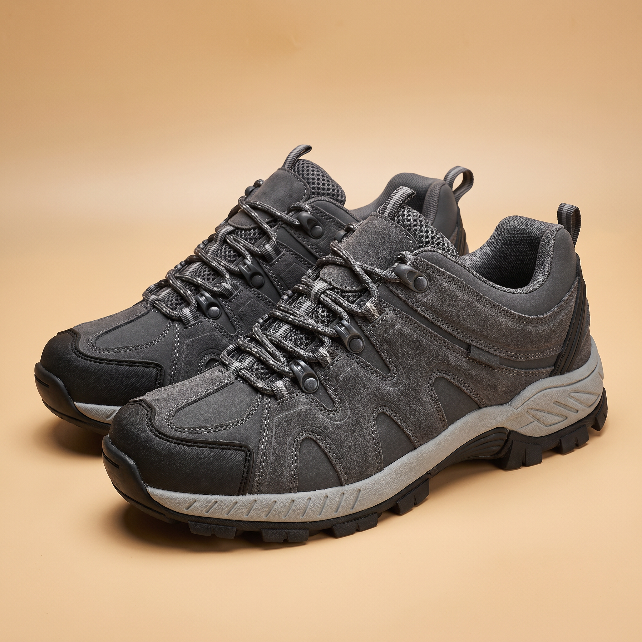 Traverse Trekking Hiking Shoes in Charcoal Grey