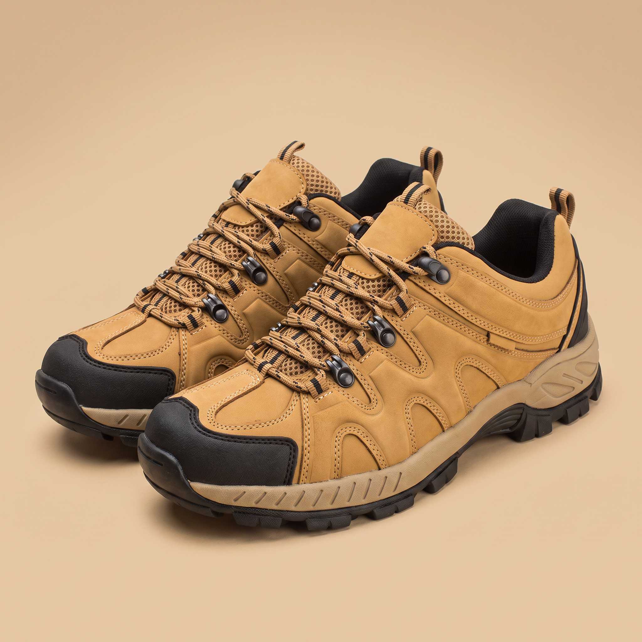 Traverse Trekking Hiking Shoes in Camel