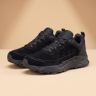 Timber Suede Leather Hiking Shoes in Black