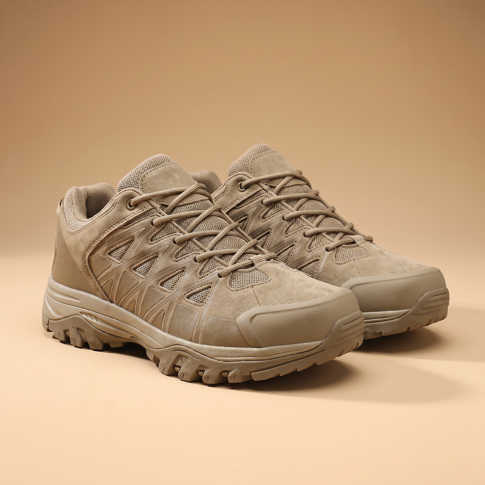 Cascade Breathable Hiking Shoes in Khaki