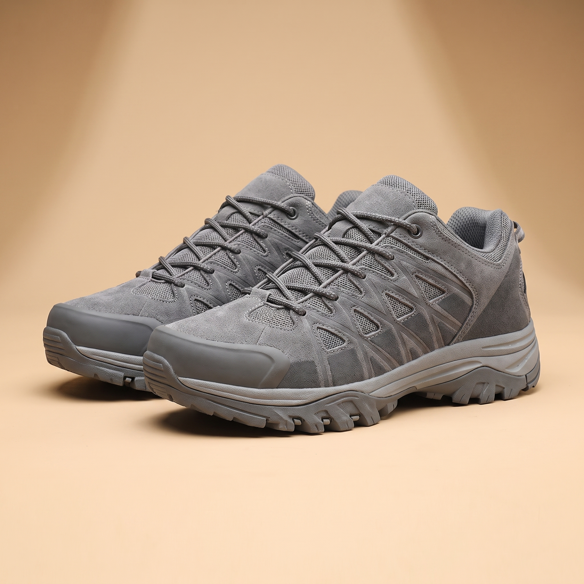 Cascade Breathable Hiking Shoes in Grey