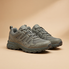 Torrent Waterproof Leather Hiking Shoes in Grey Green