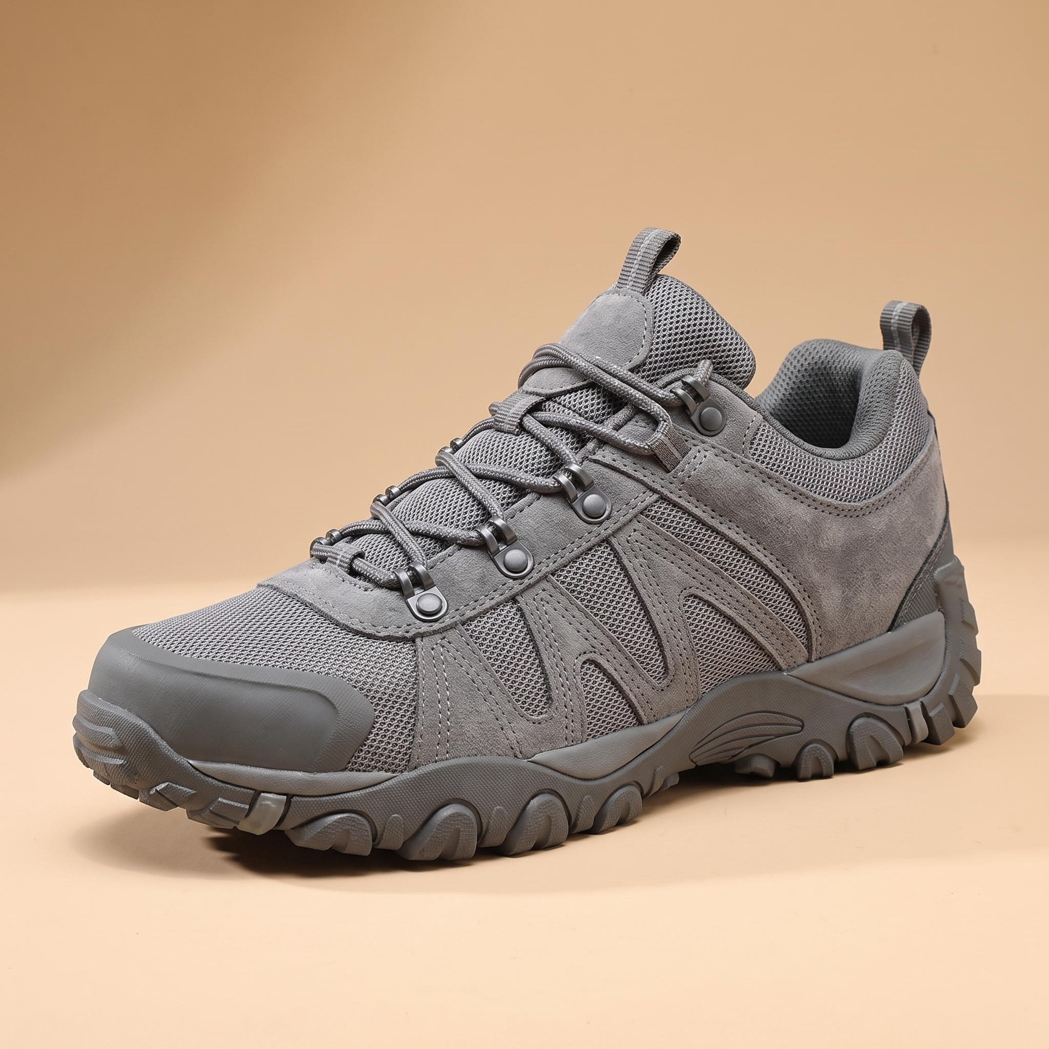Granite Anti-Slip Trail Hiking Shoes in Grey