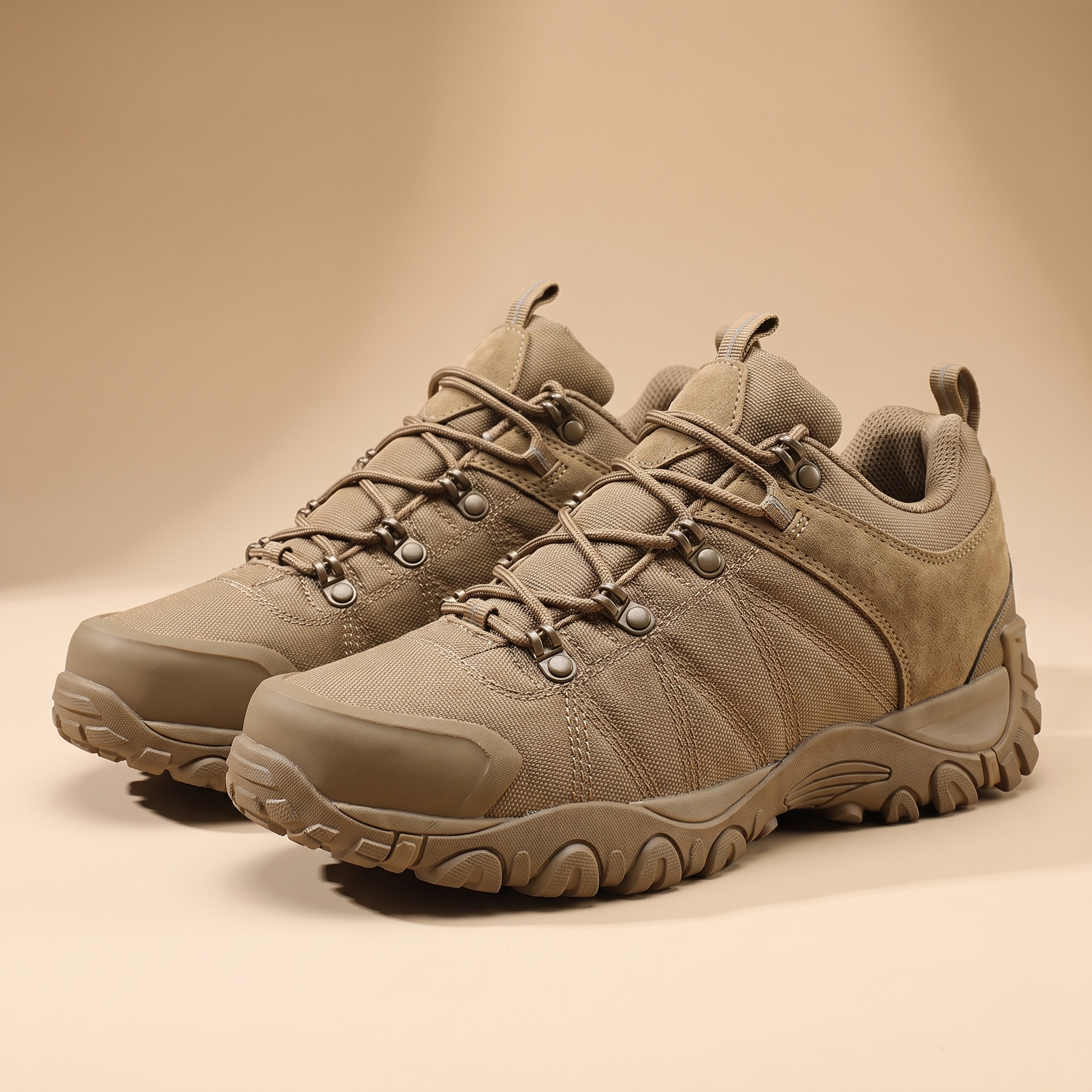 Granite Anti-Slip Trail Hiking Shoes in Khaki