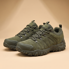 Granite Anti-Slip Trail Hiking Shoes in Olive Green