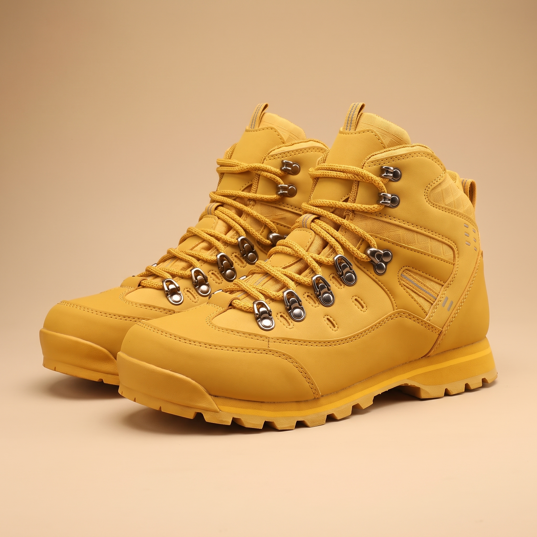 Alpine Snow Hiking Sneakers in Yellow