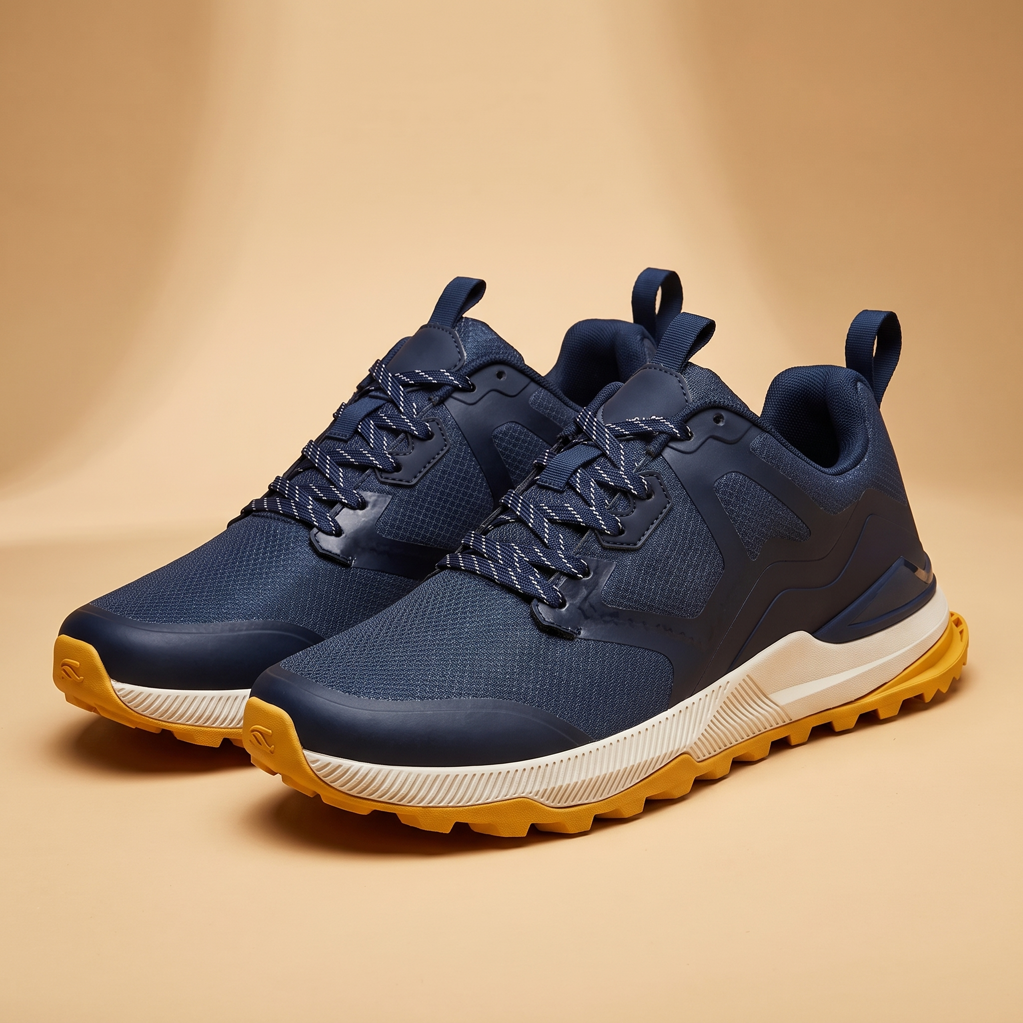 Voyager Lightweight Hiking Shoes in Navy Blue