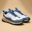 Cliff Lightweight Trail Hiking Shoes in White Blue
