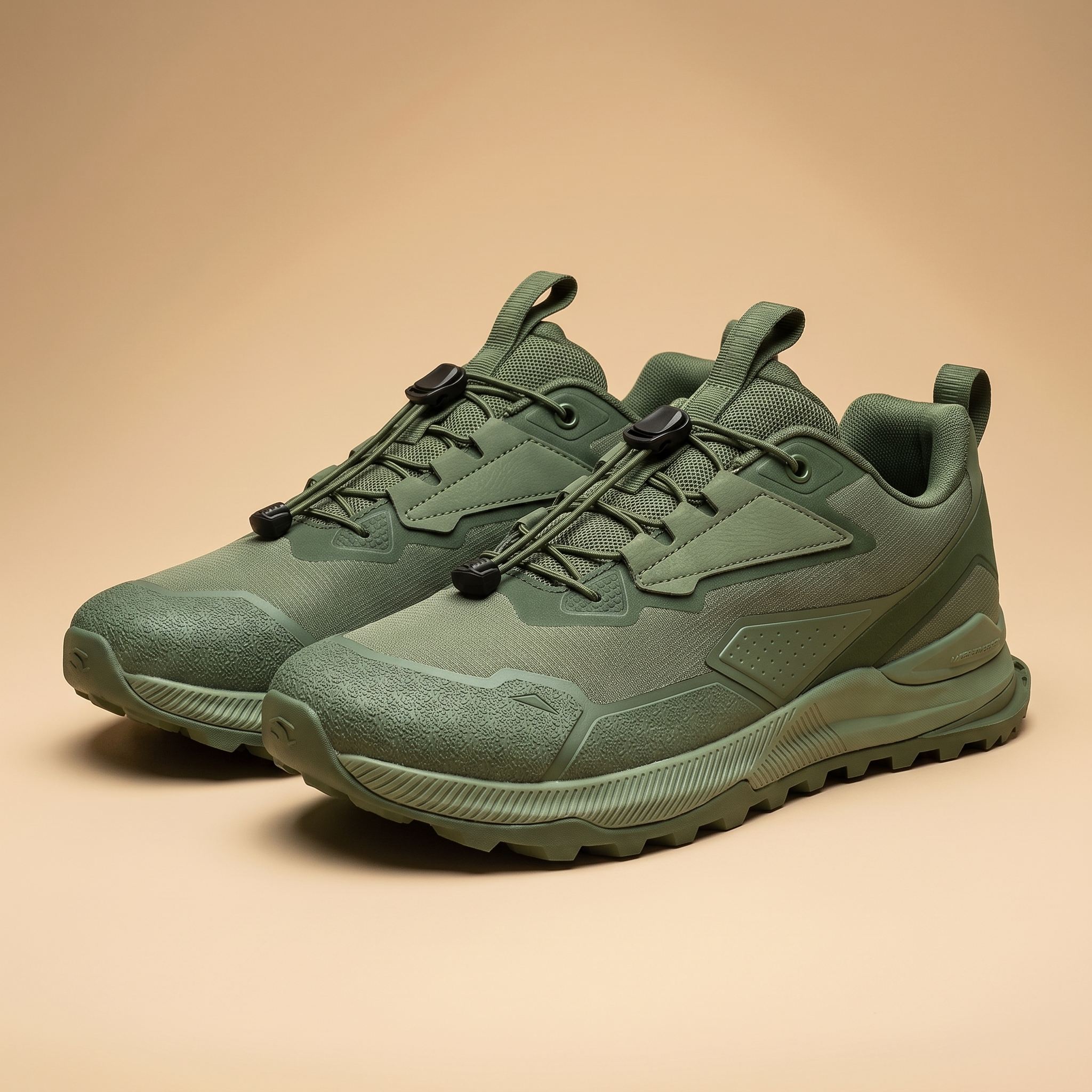 Cliff Lightweight Trail Hiking Shoes in Green