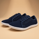 Birch Barefoot Wide-Toe Trail Shoes in Navy Blue
