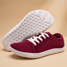 Birch Barefoot Wide-Toe Trail Shoes in Burgundy