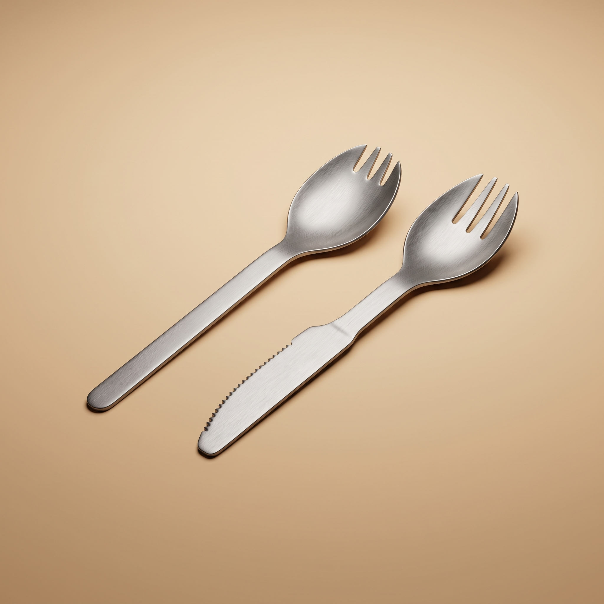 Titanium Spork Set 2-Pack