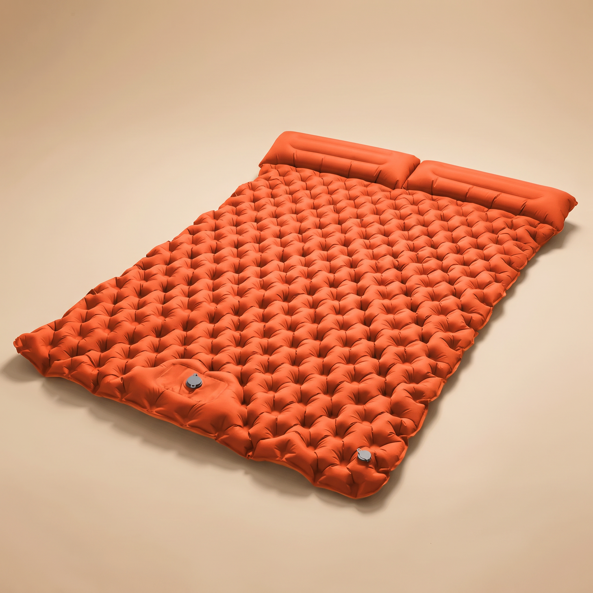 Basecamp Double Air Bed in Orange