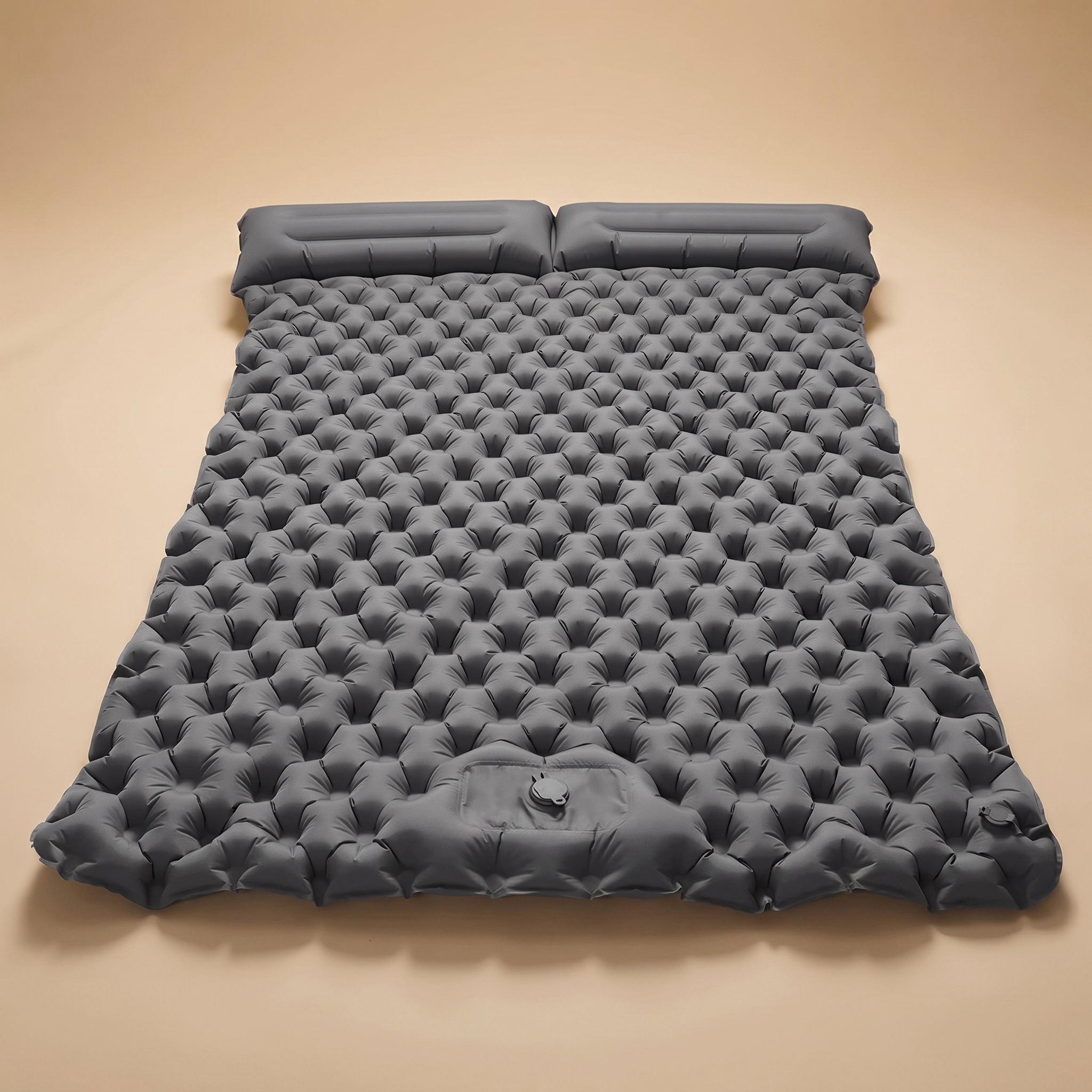 Basecamp Double Air Bed in Grey