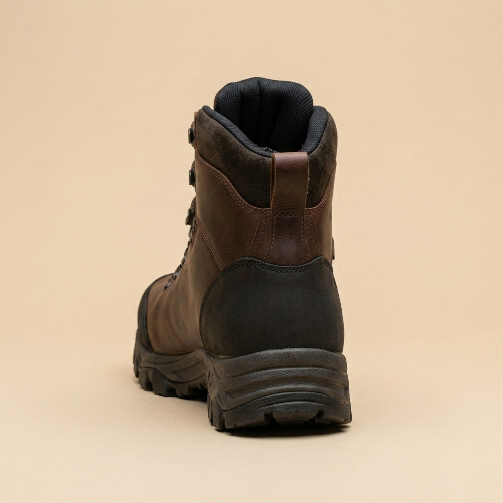 Ridge High Waterproof Hiking Boot heel view